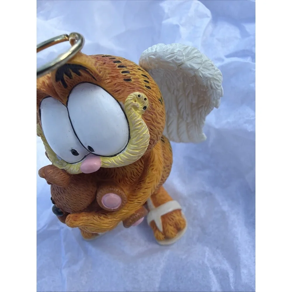 GARFIELD Pooky Westland Vtg 2342 PAWS Figurine Angel 4